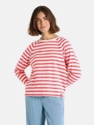 LIEBLINGSSTÜCK Bluza "Carry" w kolorze czerwono-białym rozmiar: L. Białe bluzy bez kaptura damskie LIEBLINGSSTÜCK, l. Za 196.70 zł.