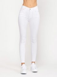 Tantra Dżinsy - Skinny fit - w kolorze białym rozmiar: XXL. Białe jeansy damskie Tantra. Za 124.98 zł.