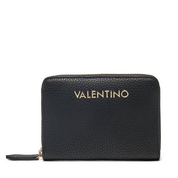 Portfel Valentino. Czarne portfele damskie Valentino, bez wzorów. Za 169.99 zł.