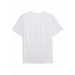 Męska koszulka przedmeczowa AC Milan PUMA White Putty Beige. Białe t-shirty sportowe męskie Puma, m, bez ramiączek, do piłki nożnej. W wyprzedaży za 189.00 zł.