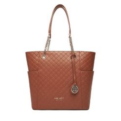 Torebka Nine West. Brązowe torebki klasyczne damskie Nine West, bez wzorów, bez dodatków. Za 269.99 zł.
