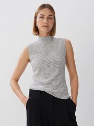 Someday. Top w kolorze szarym rozmiar: 40. Szare topy damskie Someday, bez wzorów, bez kołnierzyka. Za 100.99 zł.