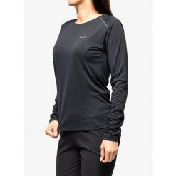 Bluza damska Rab Force LS Tee. Szare bluzy bez kaptura damskie RAB, l. Za 195.99 zł.