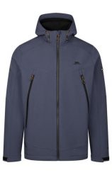Trespass Hubbard - Męska kurtka softshell Bluetone. Niebieskie kurtki męskie 2117 OF SWEDEN, m, z aplikacjami, z gumy, bez kaptura. Za 368.55 zł.