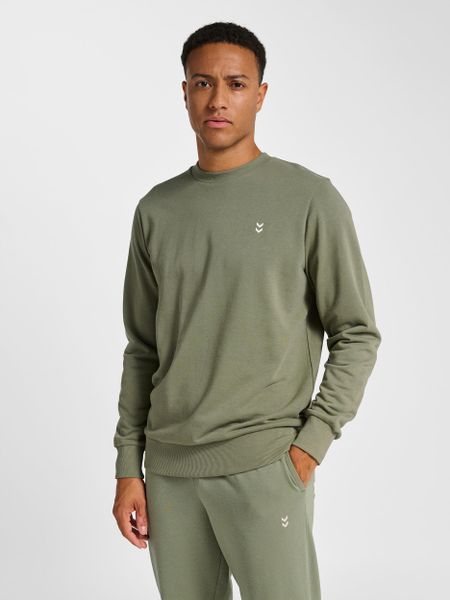 Bluza z okrągłym dekoltem Hummel Pulse. Czarne bluzy bez kaptura męskie HUMMEL, l, z bawełny. Za 187.50 zł.
