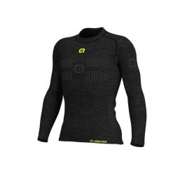 Koszulka termoaktywna męska Alé Cycling Seamless Wool LS. Czarne bielizna termoaktywna męska ALÉ CYCLING, m, bez wzorów. W wyprzedaży za 246.99 zł.