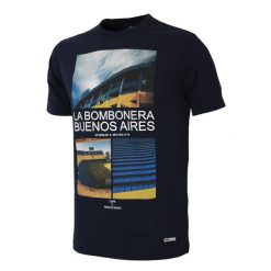 Koszulka piłkarska męska COPA Bombonera. Niebieskie t-shirty sportowe męskie COPA FOOTBALL, m, bez ramiączek, do piłki nożnej. Za 211.91 zł.