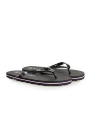 Champion Japonki "Big Classic Evo" | S10636 | Flip Flop Big Classic Evo | Kobieta | Czarny. Czarne klapki damskie CHAMPION, bez wzorów, z materiału, bez obcasa. W wyprzedaży za 49.00 zł.