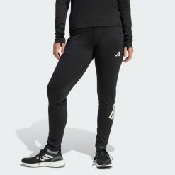 Spodnie adi365 Iconic Running. Czarne spodnie dresowe damskie Adidas, bez wzorów. Za 279.00 zł.