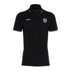 Koszulka polo męska PROSTO Polo Woods. Czarne koszulki polo męskie Prosto., m, bez wzorów, bez ramiączek. Za 139.99 zł.