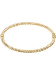 OR ÉCLAT Złota bransoletka "Torsade" rozmiar: onesize. Żółte bransoletki damskie Or Éclat, złote. Za 2,740.99 zł.