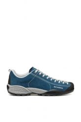 Buty outdoor męskie Scarpa Mojito. Niebieskie buty trekkingowe męskie Scarpa, z gumy, bez zapięcia, outdoorowe. Za 529.99 zł.