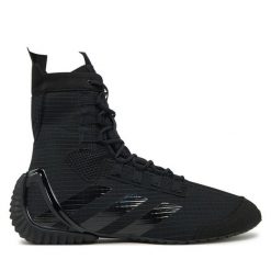 Buty bokserskie adidas. Czarne buty sportowe na co dzień męskie Adidas, bez zapięcia. Za 589.99 zł.