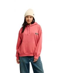 Bluza z kapturem dla Kobiety STANDARD Różowy. Czerwone bluzy z kapturem damskie Quiksilver, m, z bawełny. Za 299.99 zł.