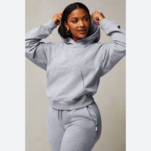 Bluza damska z kapturem Fabletics Year Round Terry. Szare bluzy z kapturem damskie FABLETICS, na lato, l, z bawełny. Za 330.95 zł.