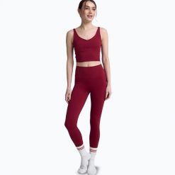 Legginsy do jogi damskie JoyInMe Oneness Ease 7/8. Czerwone legginsy damskie Joy in me, s, bez wzorów, z elastanu. Za 379.99 zł.
