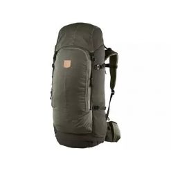 Plecak trekkingowy Fjallraven Keb 72 - olive/deep forest. Zielone plecaki męskie Fjällräven, bez wzorów, z materiału. Za 1,665.15 zł.