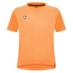 Koszulka damska Macron Favignana. Brązowe t-shirty damskie Macron, m, bez wzorów, z bawełny, bez kołnierzyka. Za 125.65 zł.