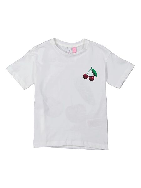 Vero Moda Girl Koszulka "Photostatic" w kolorze białym rozmiar: 158/164. Białe koszulki dziewczęce Vero Moda Girl, bez wzorów, z bawełny, bez ramiączek. Za 36.86 zł.