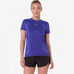 Koszulka damska ASICS seamless. T-shirty damskie Asics, m, bez wzorów, z dzianiny, bez kołnierzyka. Za 249.99 zł.