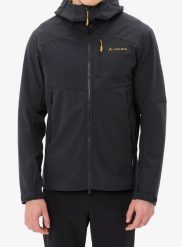 Kurtka softshell męska Vaude Roccia Softshell Jacket II. Czarne kurtki męskie Vaude, m, bez wzorów, z materiału, bez kaptura. Za 670.99 zł.