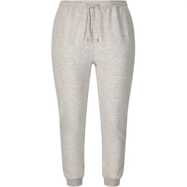 Damskie spodnie dresowe Q Sportswear Ingelina. Szare spodnie dresowe damskie ENDURANCE Q, plus size, z bawełny, na fitness i siłownię. Za 218.00 zł.
