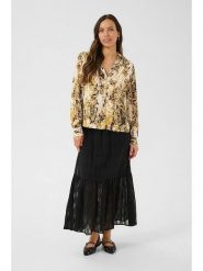 Cream Bluzka w kolorze beżowym rozmiar: 34. Brązowe bluzki damskie Cream, bez wzorów, z wiskozy, bez kołnierzyka, bez ramiączek. Za 126.99 zł.