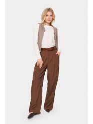 SAINT TROPEZ Sweter "Mila" w kolorze białym rozmiar: XL. Białe swetry klasyczne damskie Saint Tropez, xl, bez kołnierzyka. Za 104.99 zł.