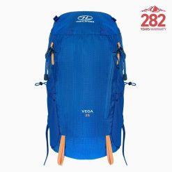 Plecak Highlander Vega. Niebieskie plecaki męskie Highlander, bez wzorów, z nylonu. Za 586.50 zł.