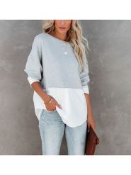 Milan Kiss Tunika w kolorze szarym rozmiar: S. Szare tuniki damskie Milan Kiss, na co dzień, s, bez wzorów, bez kołnierzyka, bez ramiączek. Za 159.21 zł.