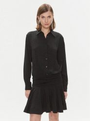 Pinko Sukienka codzienna Arzach 102306 A193 Czarny Flare Fit. Czarne sukienki damskie Pinko, na co dzień, bez wzorów, z syntetyku, bez kołnierzyka, bez ramiączek, proste. Za 869.99 zł.