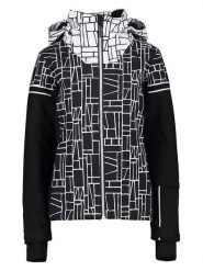 Cmp Kurtka narciarska w kolorze czarno-białym rozmiar: 48. Czarne kurtki narciarskie i snowboardowe damskie CMP, bez wzorów, z tkaniny, bez kaptura, narciarskie. Za 339.80 zł.