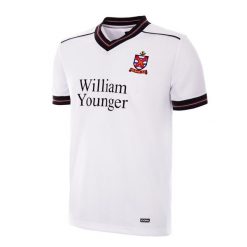 Koszulka retro piłkarska dla dorosłych - Fulham FC 1984-85 - Biała. Białe t-shirty sportowe męskie COPA FOOTBALL, bez ramiączek, do piłki nożnej. Za 298.21 zł.