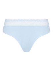 Triumph Figi klasyczne Feel Of Modal 10214403 Błękitny. Niebieskie figi damskie Triumph, m, bez wzorów, z syntetyku. Za 49.99 zł.