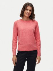 Vero Moda Sweter Doffy 10201022 Czerwony Regular Fit. Czerwone swetry klasyczne damskie Vero Moda, m, z syntetyku, bez kołnierzyka. Za 59.99 zł.
