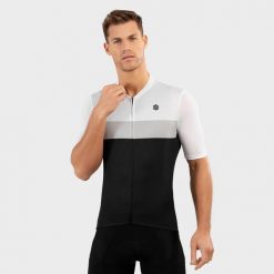 Ultralekka koszulka rowerowa męska M3 Podium. Białe t-shirty sportowe męskie SIROKO, m, bez ramiączek, na fitness i siłownię. W wyprzedaży za 211.00 zł.