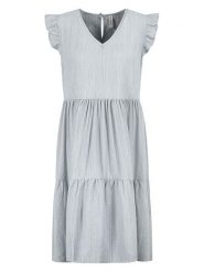 Eight2Nine Sukienka w kolorze niebieskoszarym rozmiar: M. Niebieskie sukienki damskie Eight2Nine, m, bez wzorów, bez kołnierzyka, bez ramiączek, midi. Za 114.17 zł.