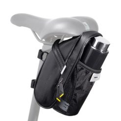 Torba rowerowa pod siodełko Wozinsky wodoodporna bidon 1,5 L. Czarne torebki klasyczne damskie Wozinsky, bez wzorów, bez dodatków. W wyprzedaży za 49.79 zł.