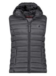 ANAPURNA Kamizelka pikowana "Vakitalana" w kolorze szarym rozmiar: L. Szare kamizelki damskie ANAPURNA, l. Za 126.99 zł.