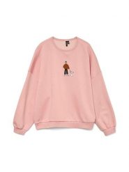 Vero Moda Bluza w kolorze jasnoróżowym rozmiar: M. Różowe bluzy bez kaptura damskie Vero Moda, m, z bawełny. Za 154.07 zł.