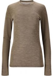 Podkoszulek wełniany damski Whistler Cerro Wool. Szare bielizna termoaktywna damska WHISTLER, bez wzorów, ze skóry. Za 249.50 zł.