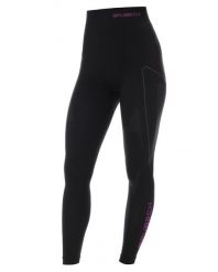 Termoaktywne damskie legginsy narciarskie Thermo. Czarne bielizna termoaktywna damska Brubeck, s, bez wzorów, z dzianiny. Za 149.00 zł.