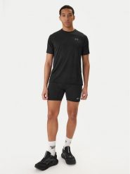 Reebok Szorty sportowe RK25600CCM Czarny Slim Fit. Czarne szorty męskie Reebok, bez wzorów, z syntetyku, sportowe. Za 49.99 zł.