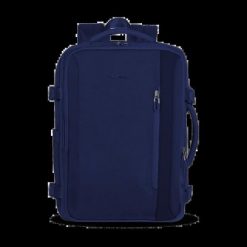 WINGS Plecak wielofunkcyjny SKYLARK poszerzany BLUE. Niebieskie plecaki damskie Wings, bez wzorów, z materiału. Za 249.90 zł.