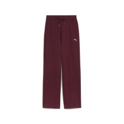 Damskie spodnie PUMA Class o prostym kroju z wysokim stanem PUMA. Czerwone spodnie materiałowe damskie Puma, bez wzorów, sportowe, z podwyższonym stanem. Za 269.00 zł.