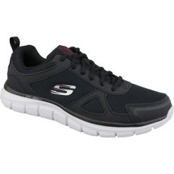 Buty do biegania męskie, Skechers Track-Scloric. Czarne obuwie do biegania damskie Skechers. Za 249.99 zł.