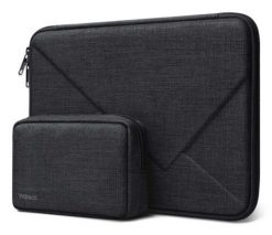 Inateck LB01007 33 cm (13") Etui kieszeniowe Czarny. Czarne walizki męskie no name, bez wzorów. Za 184.99 zł.