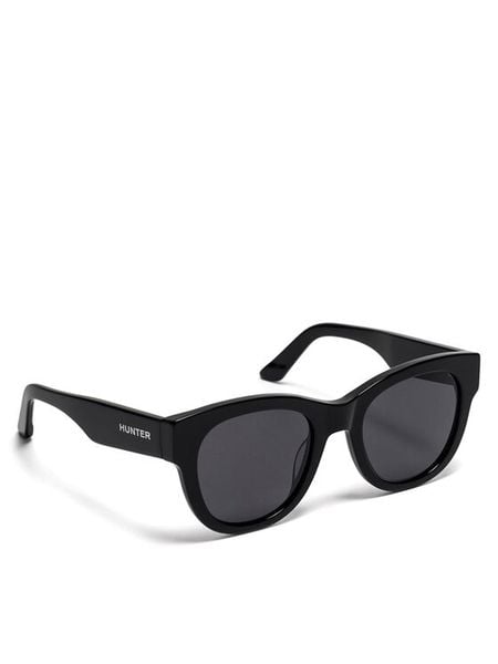 Hunter Okulary przeciwsłoneczne HT 6656S Czarny. Czarne okulary przeciwsłoneczne damskie Hunter. Za 129.99 zł.