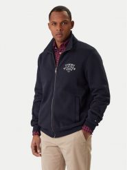 Tommy Hilfiger Bluza Arch Stand MW0MW41425 Granatowy Regular Fit. Niebieskie bluzy bez kaptura męskie Tommy Hilfiger, m, z syntetyku. Za 489.99 zł.