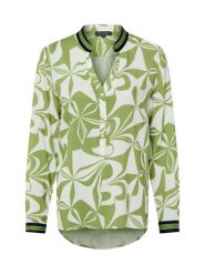 Franco Callegari Bluzka damska tunika Kobiety wiskoza wielokolorowy|zielony wzorzysty, 36. Zielone tuniki damskie Franco Callegari, bez wzorów, z wiskozy, eleganckie, bez kołnierzyka, bez ramiączek. Za 229.95 zł.